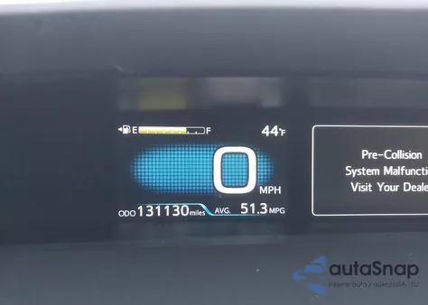 2016 Toyota Prius Three Touring z USA, uszkodzony, nr VIN JTDKARFU8G3508911